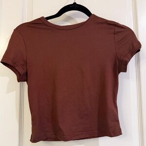 Classic Brown Women's Top